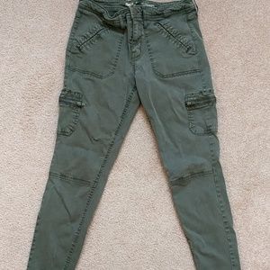 Mossimo Army Green Mid-Rise Jegging